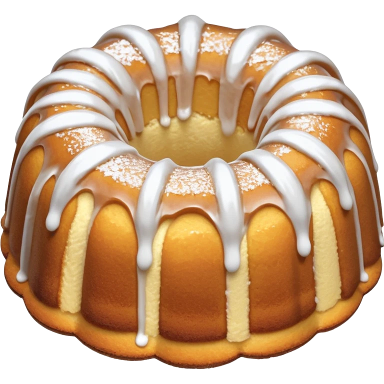 vanilla bundt cake emoji