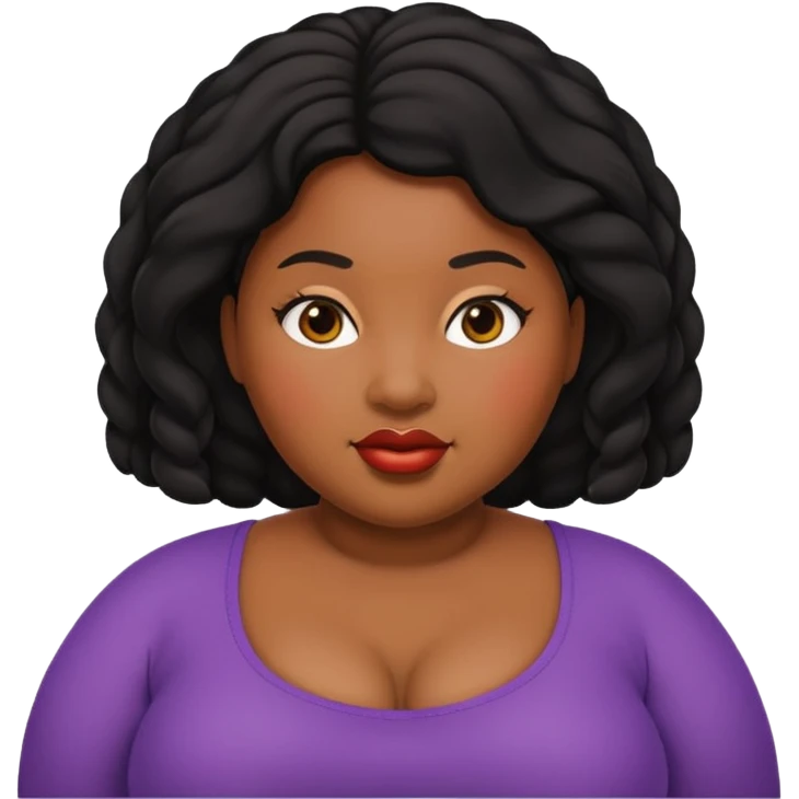 Ebony Fat ass emoji