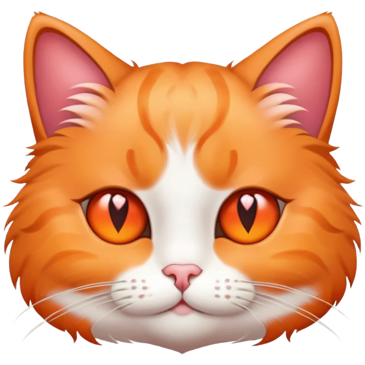 kot z serduszkami w oczach  emoji
