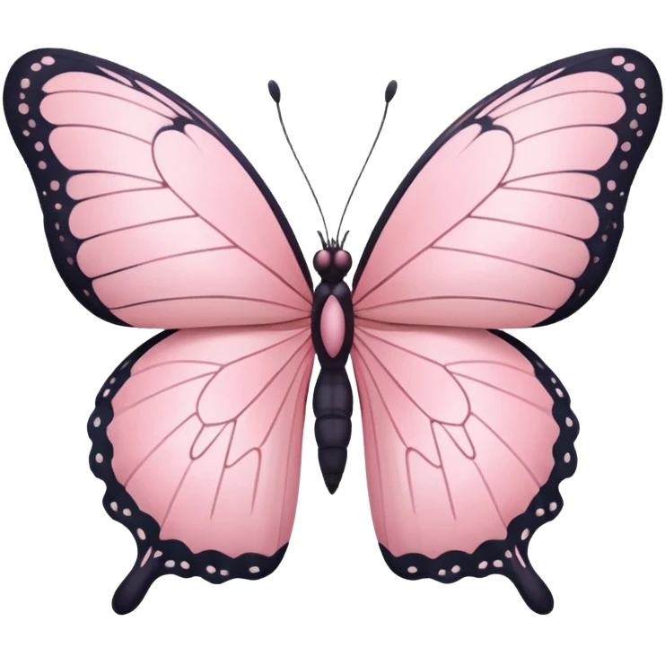 Pastel Pink Butterfly  emoji