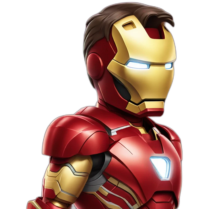 Iron man drinking coca cola emoji