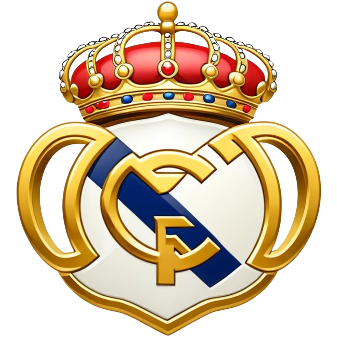 Réal Madrid logo emoji