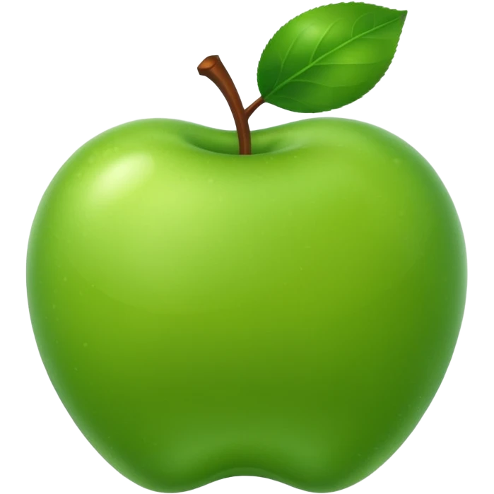 green apple emoji emoji