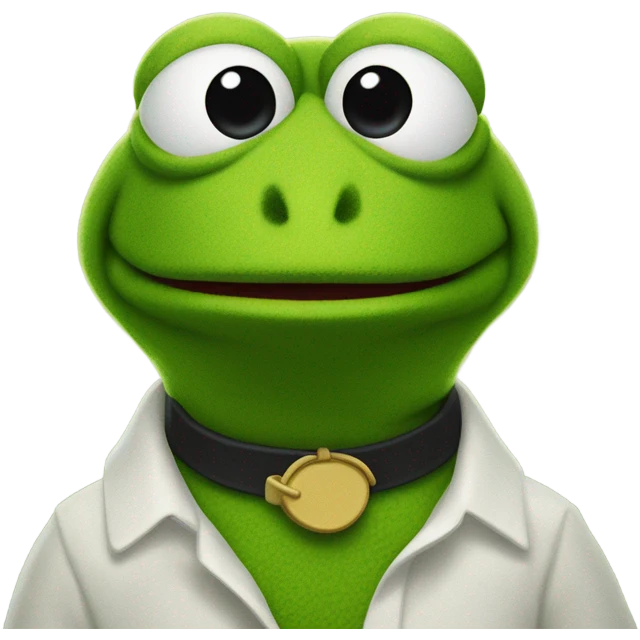 Kermit the frog emoji