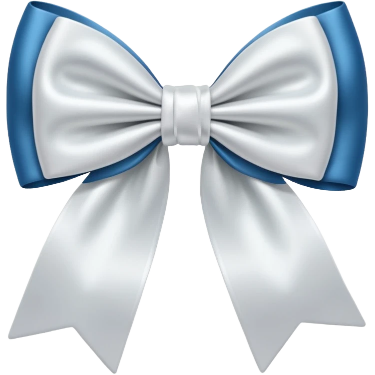 white bow  emoji