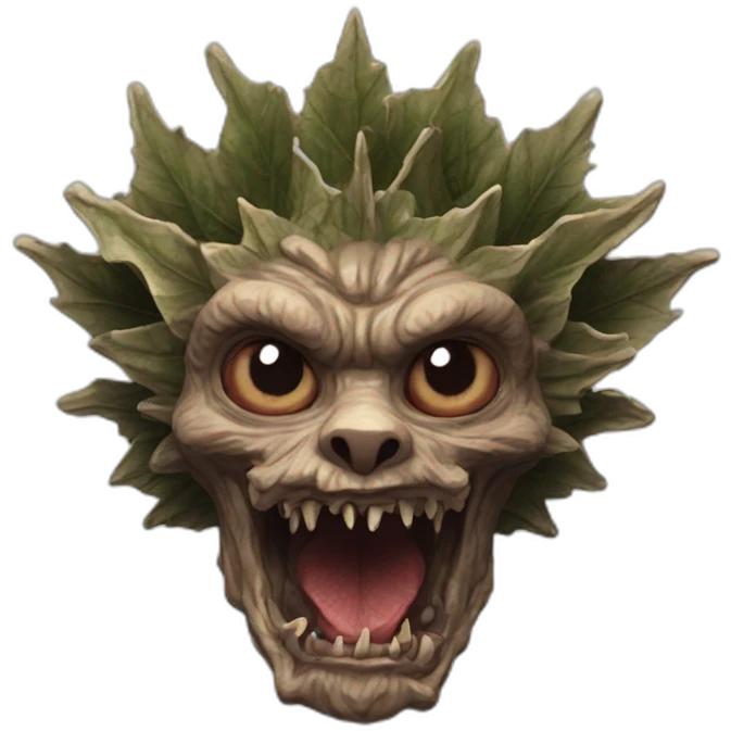 Stranger things demogorgon emoji
