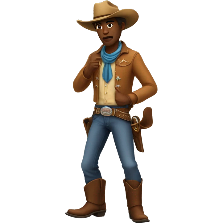 chill cowboy emoji