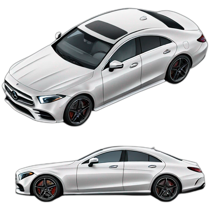 Mercedes cls300amg2023 emoji