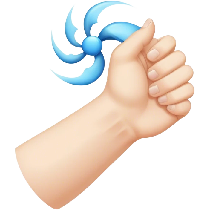 Puff of Wind coming out of an elbow  emoji