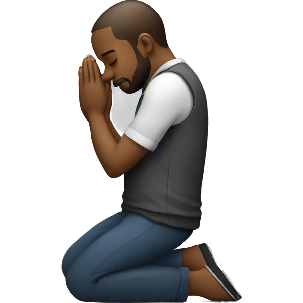 Programmer praying for god keep the service alive during the rolling out to production   emoji