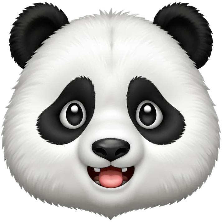panda crying laughing tears emoji