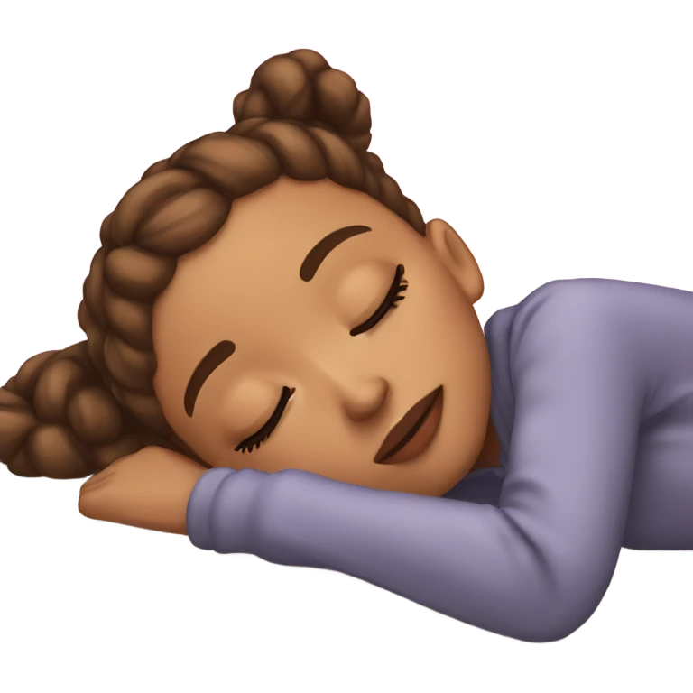 Ariana Grande sleeping emoji
