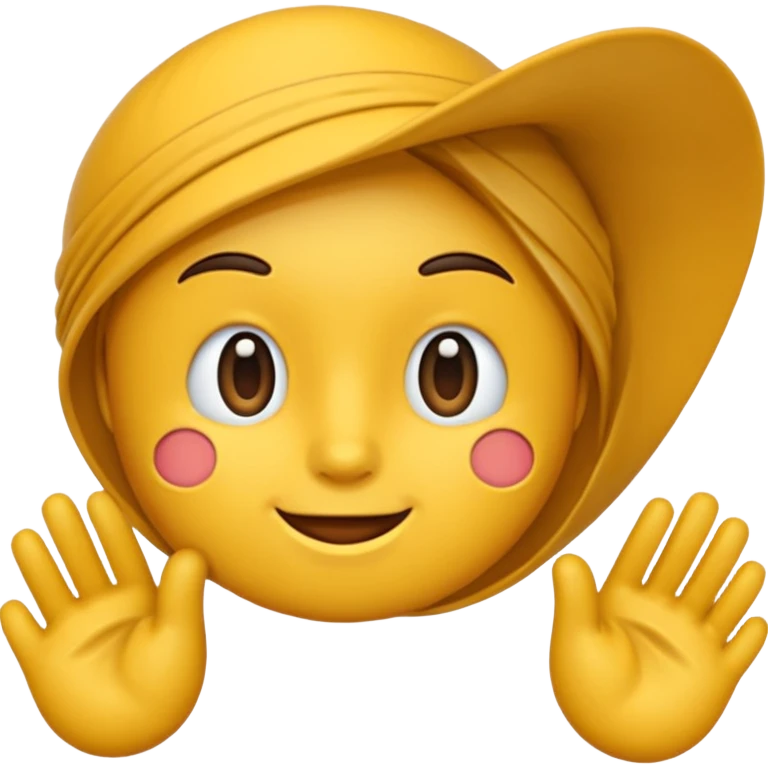 Джинсовая панамка emoji