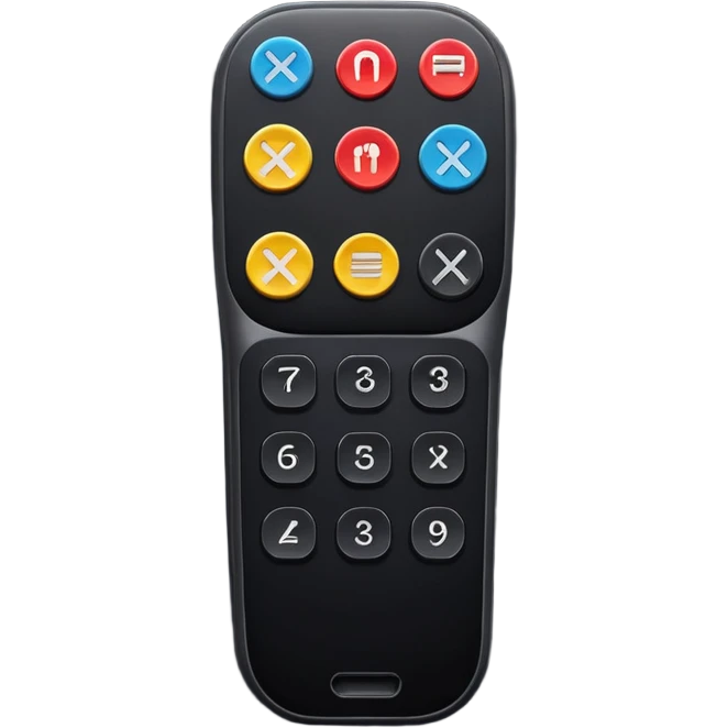 remote control emoji