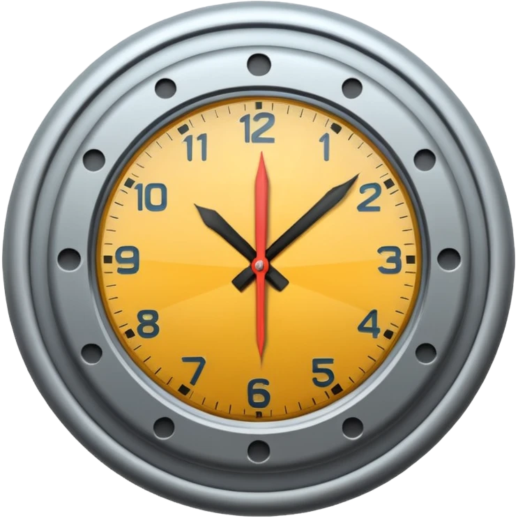 Clock it emoji