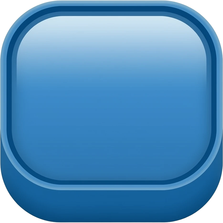 level button blue emoji