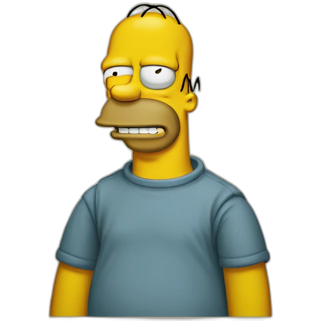 Homer simpson emoji