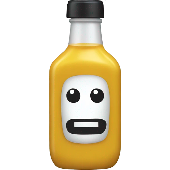 Mustard bottle  emoji