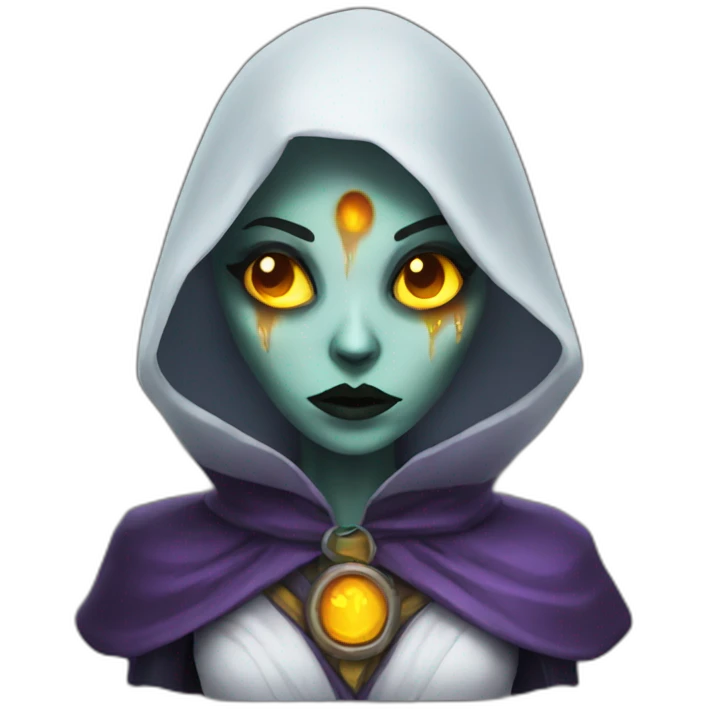 female undead warlock emoji