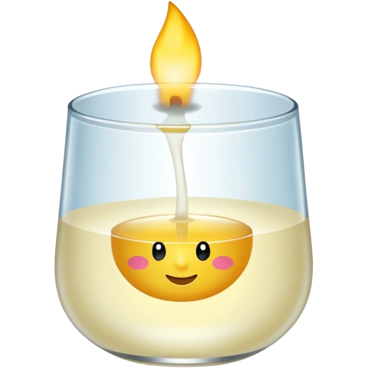 Vela aromática emoji