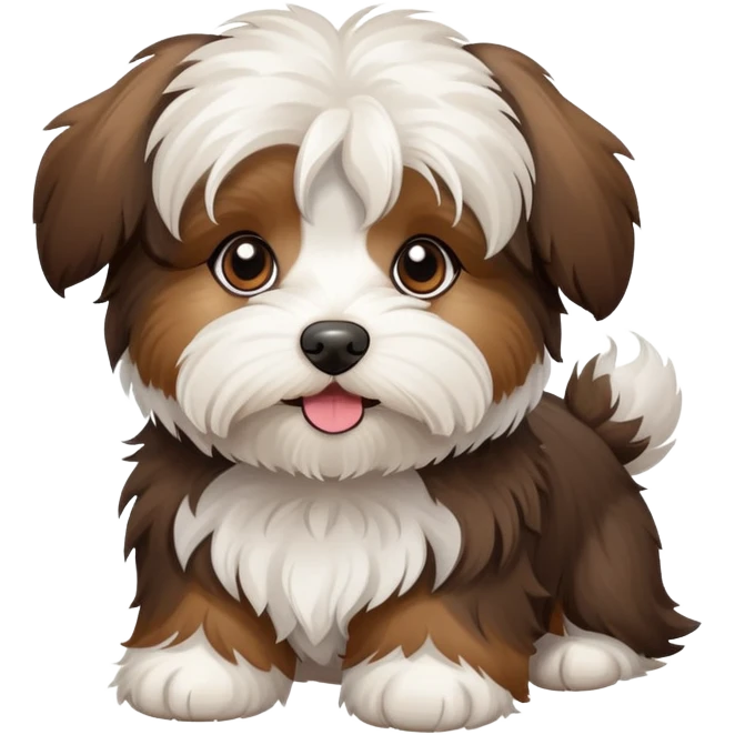 Havanese dog emoji