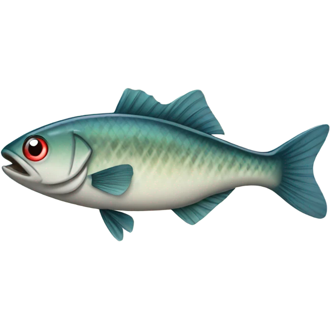 Fish fishing emoji
