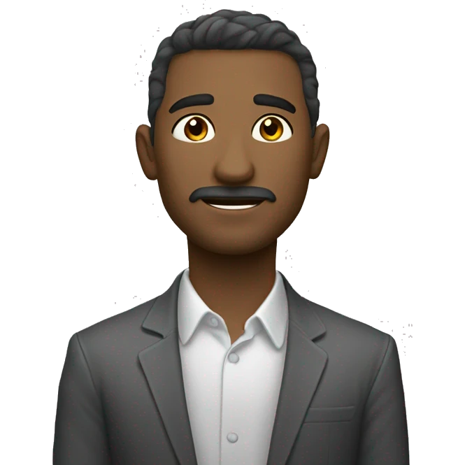 Белая  пушистая маленькая собачка emoji