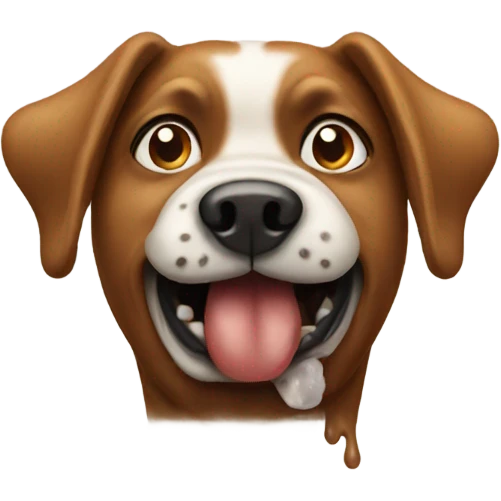 Dog poop emoji