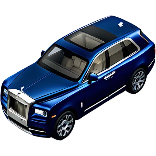Dark blue rolls Royce cullanen emoji