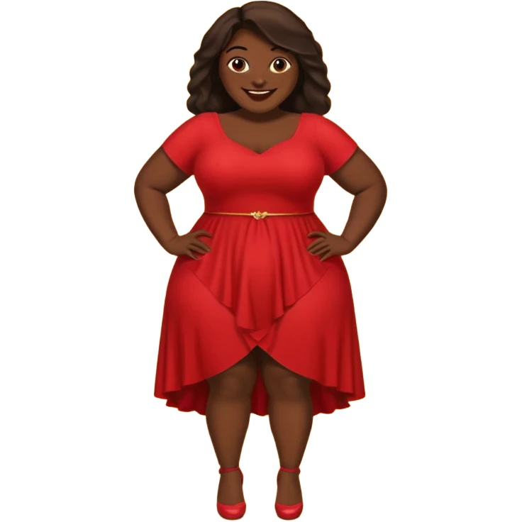 Femme grosse fesse écarter emoji