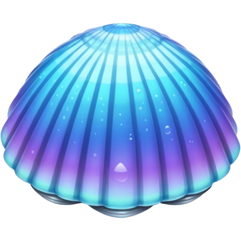 crystal clam emoji