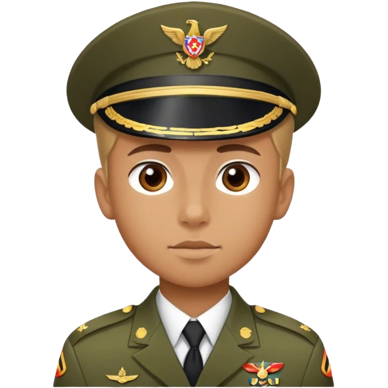 military boy in uniform emoji