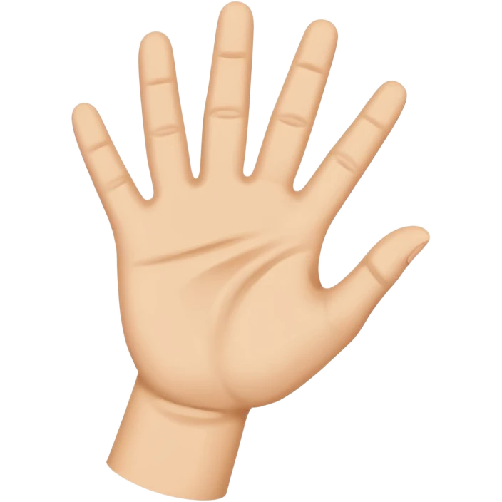Isyarat SOS dengan tangan emoji