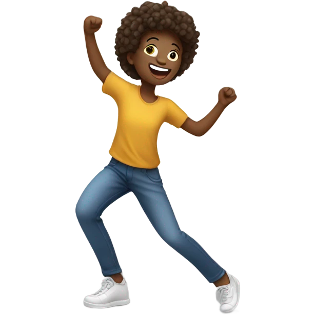 student dancing emoji