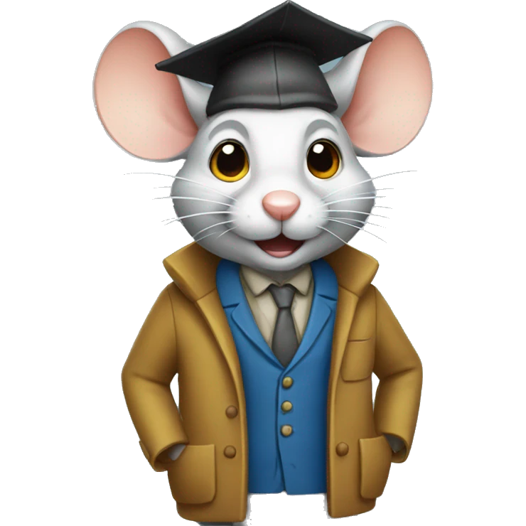 professor mouse emoji