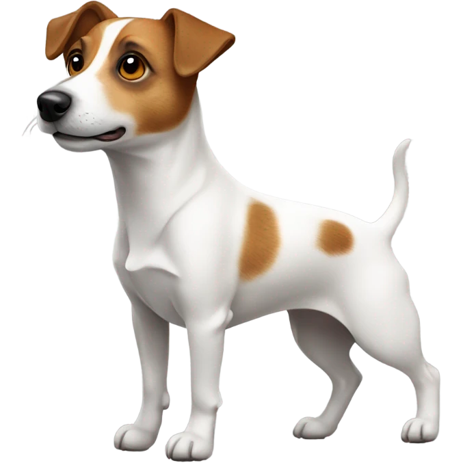 Jack Russell dog emoji