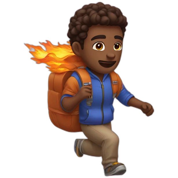 ✈️🏢🏢🧨🔥 emoji