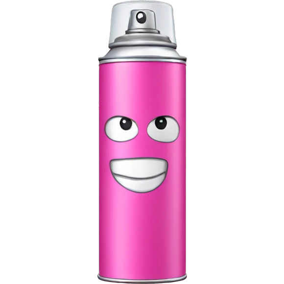 pink can of raid bug spray emoji