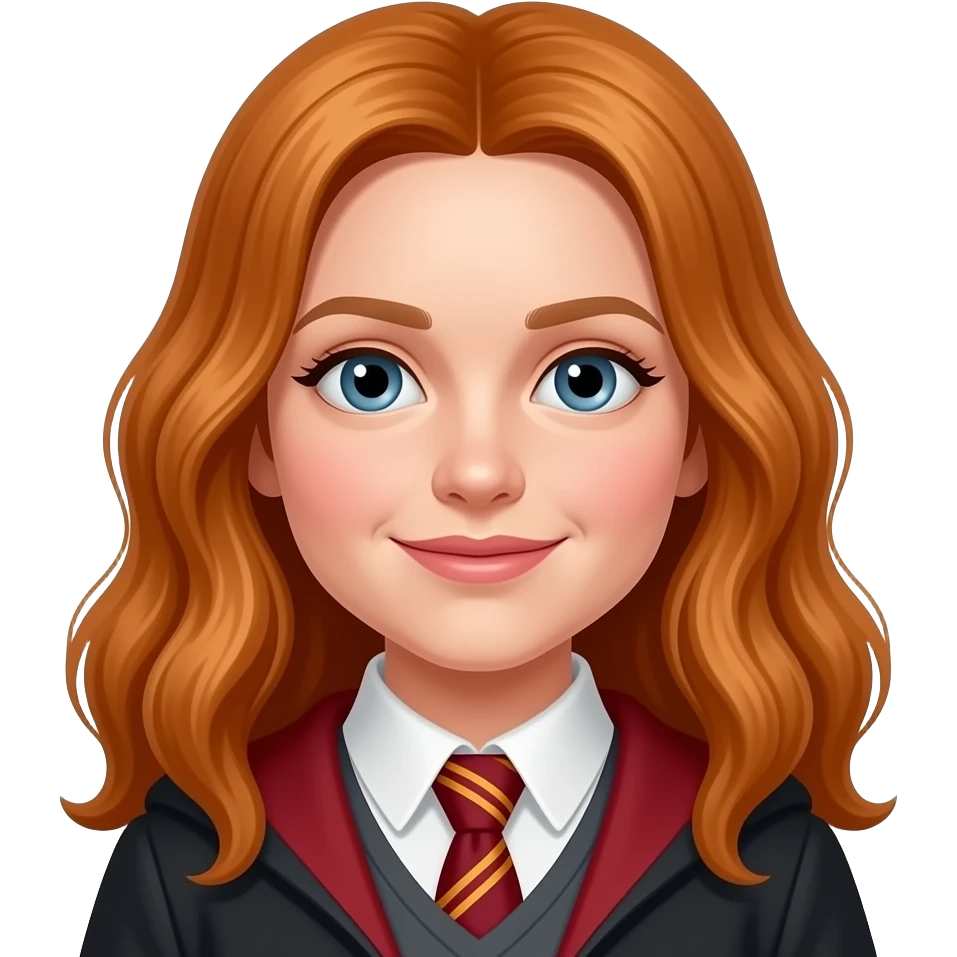 ginny weasley ginger hair emoji
