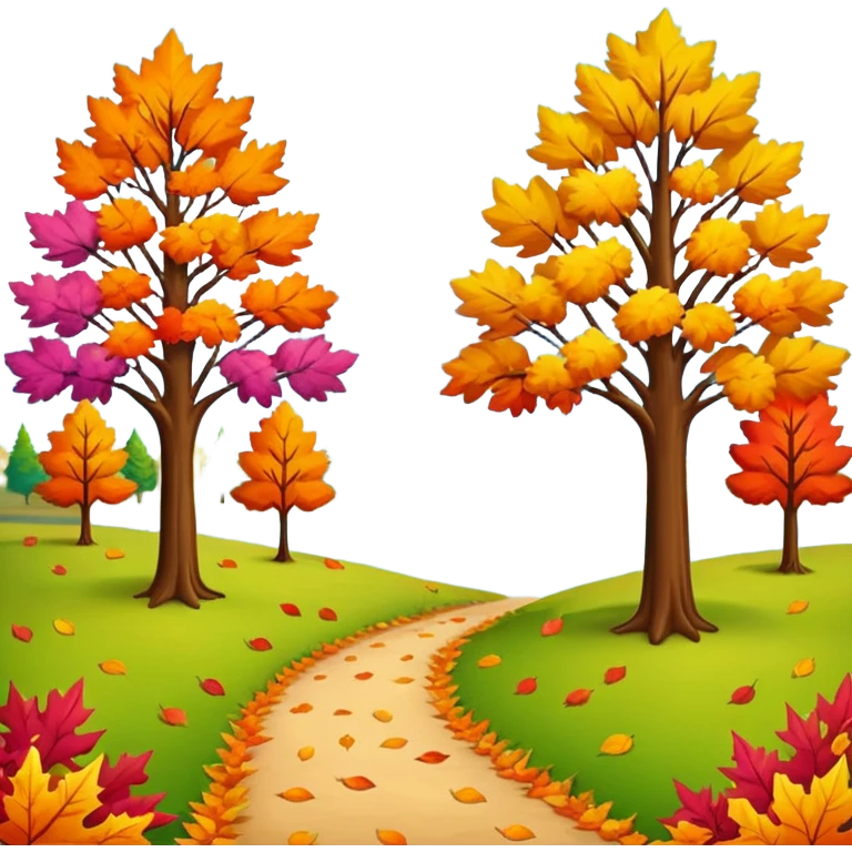 fall landscape emoji