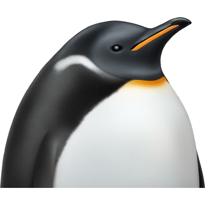Penguin sleeps emoji