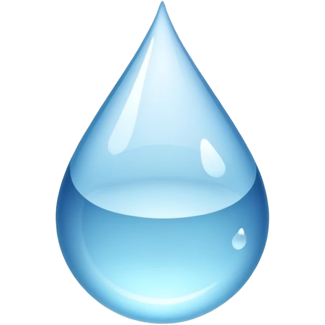 water drop emoji