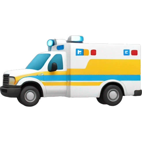 data ambulance emoji