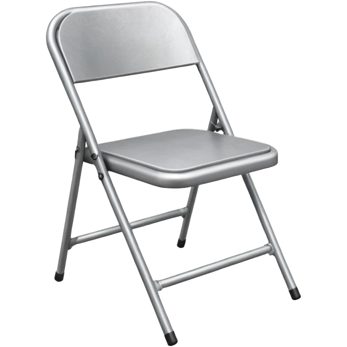 Foldable chair made of metal.






















 emoji