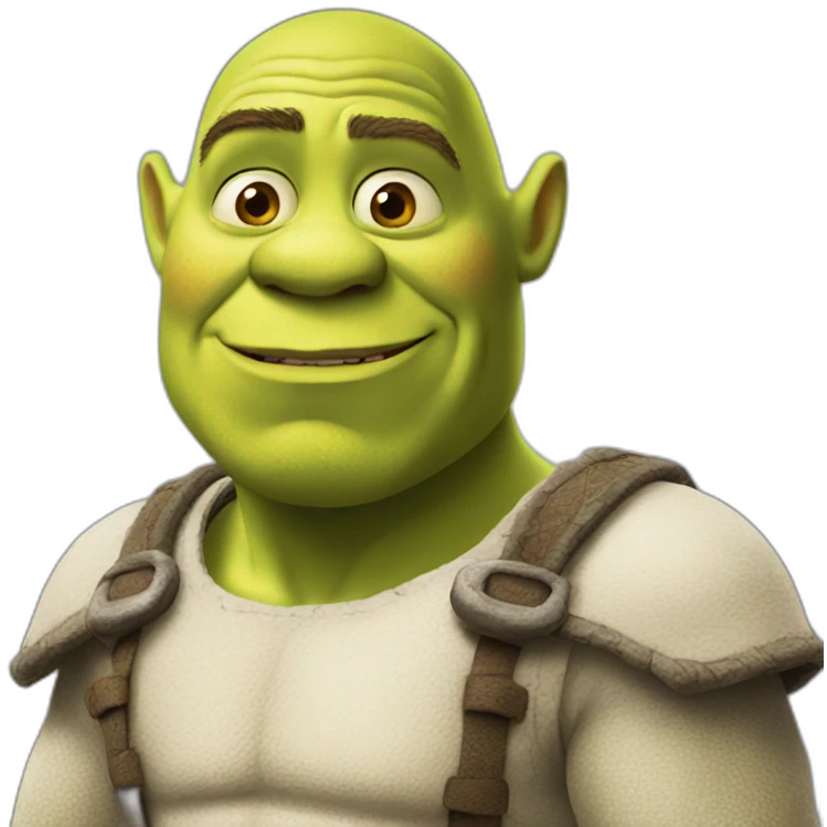 white-shrek emoji