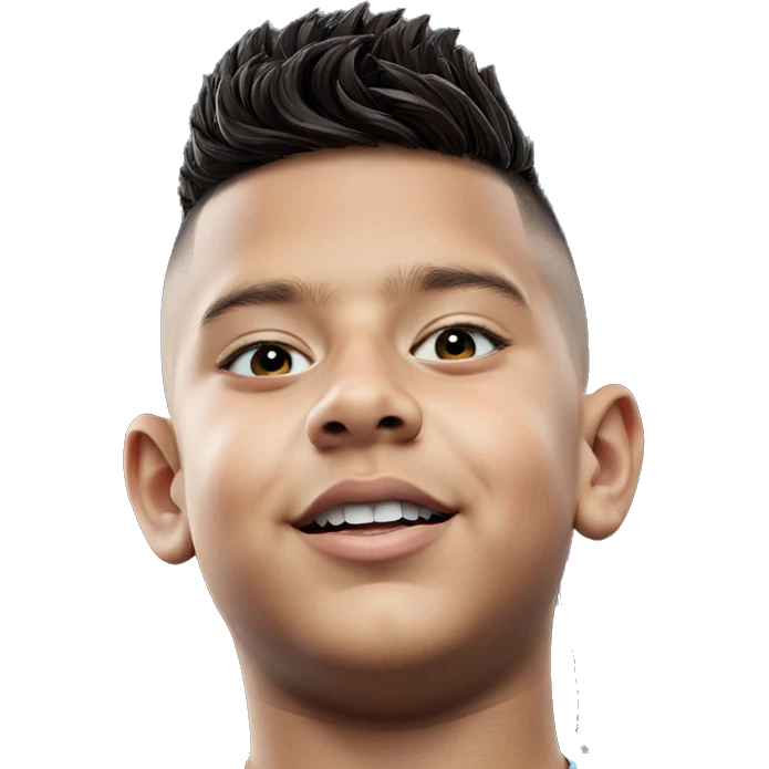 portrait of a boy in car emoji