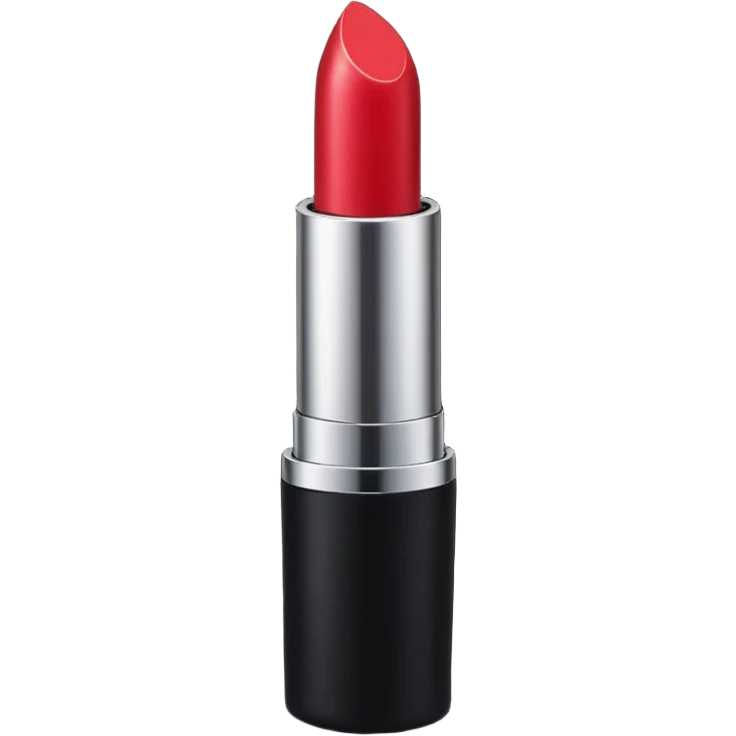 lip stick black emoji