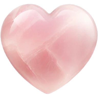 rose quartz heart  emoji