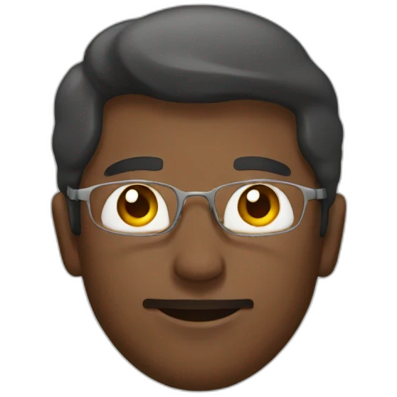 Man creating cross  emoji