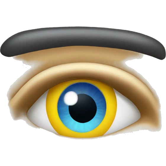 kyivstar logo with eyes emoji